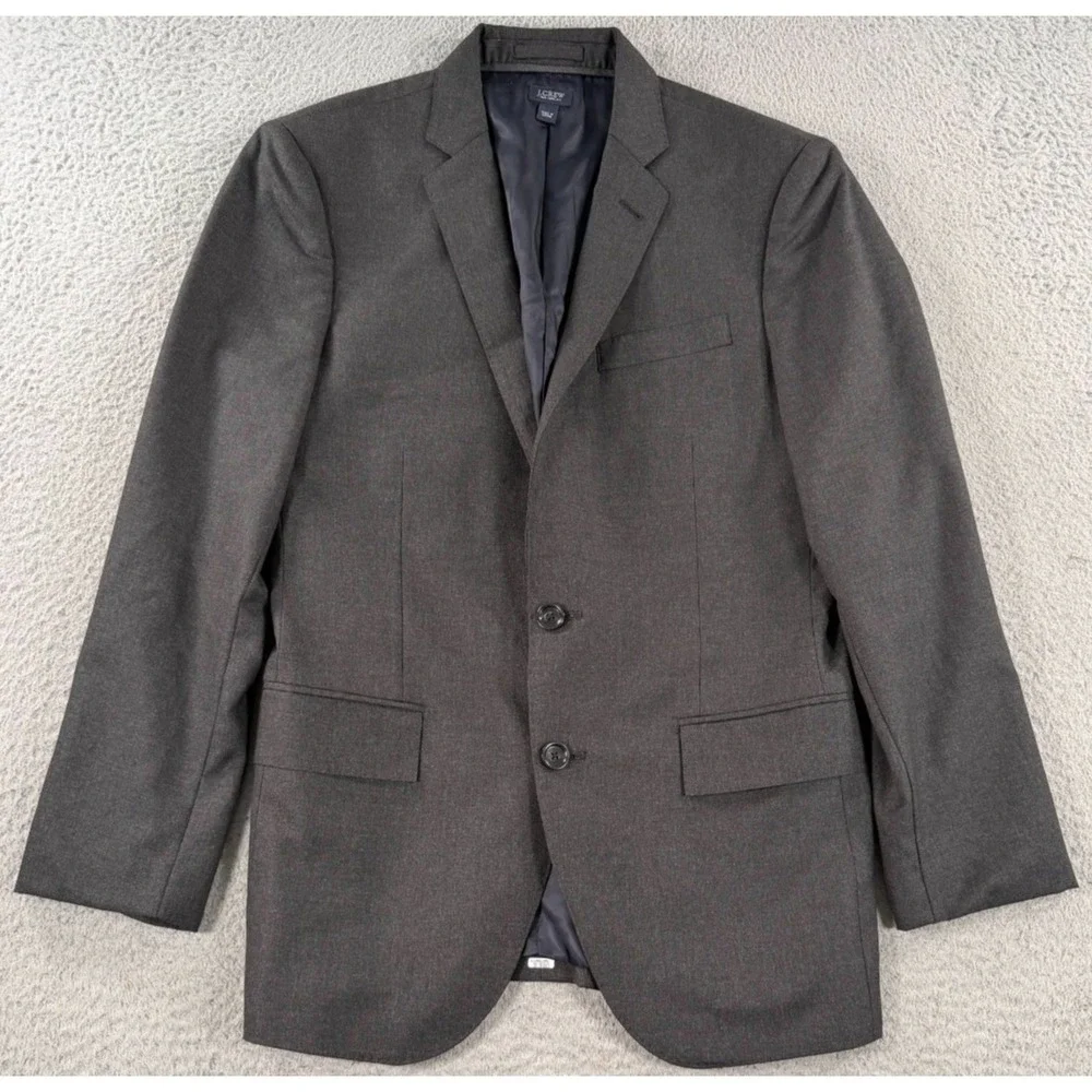 J. Crew Loro‎ Piana Ludlow Sport Coat Men's 36S Gray Wool 2-Button Blazer Jacket
